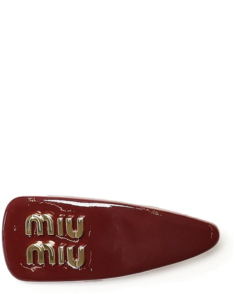 Оригінальна Fermaglio In Pelle Verniciata Miu miu