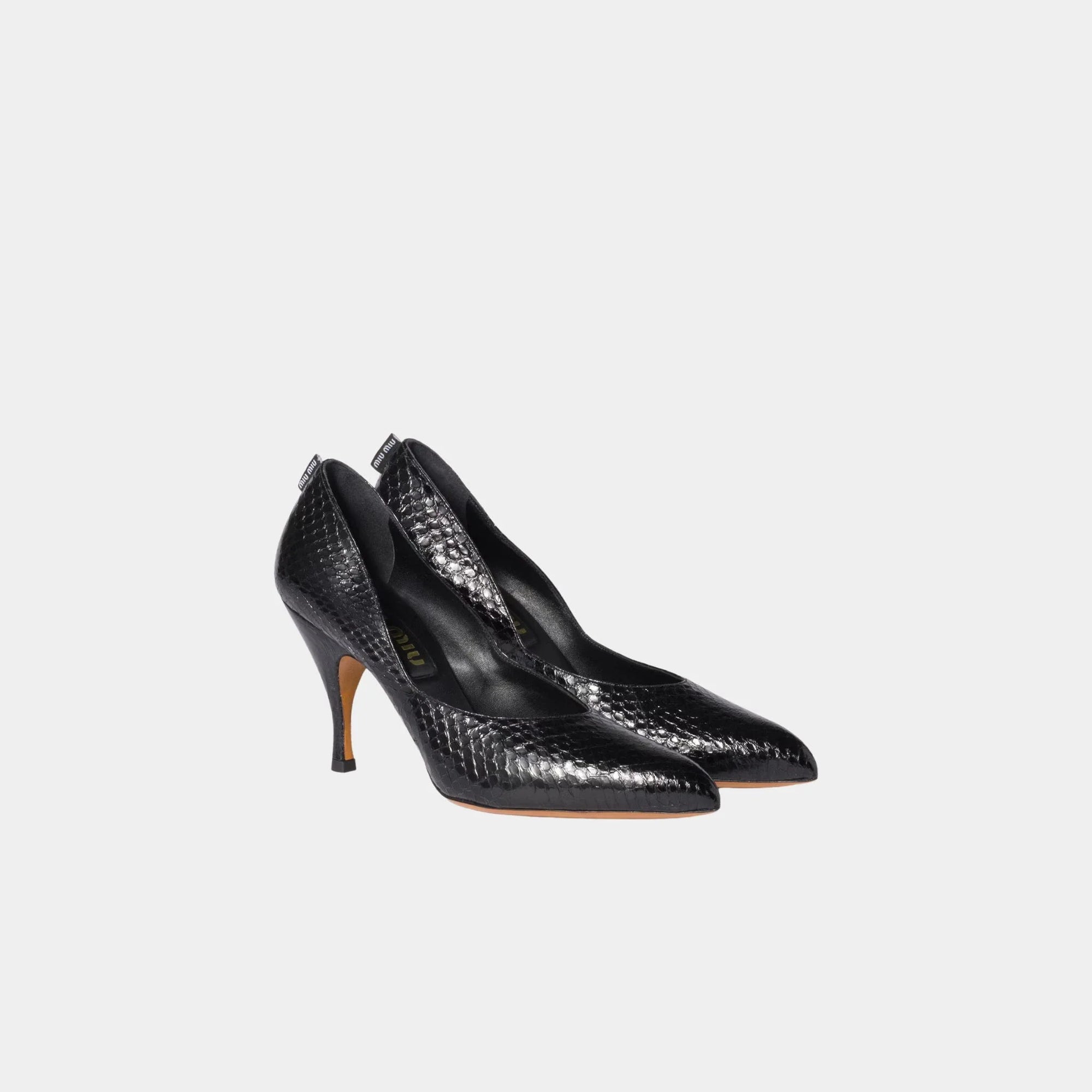 Ayers Leather Pumps Miu miu оригінал – Купити в Україні – боковий вид