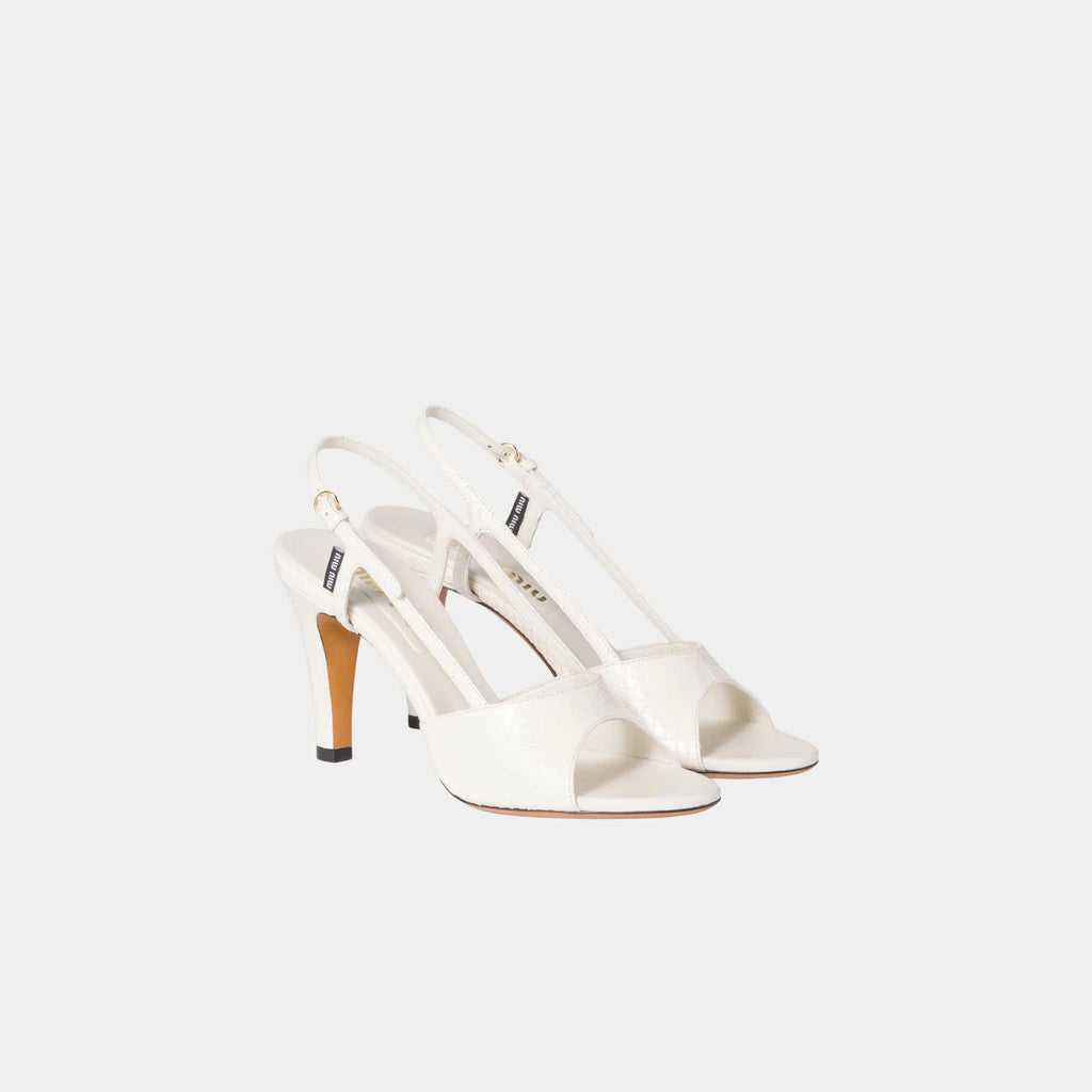 Ayers Slingback Sandals Miu miu – Гарантія оригінальності – збільшений вид