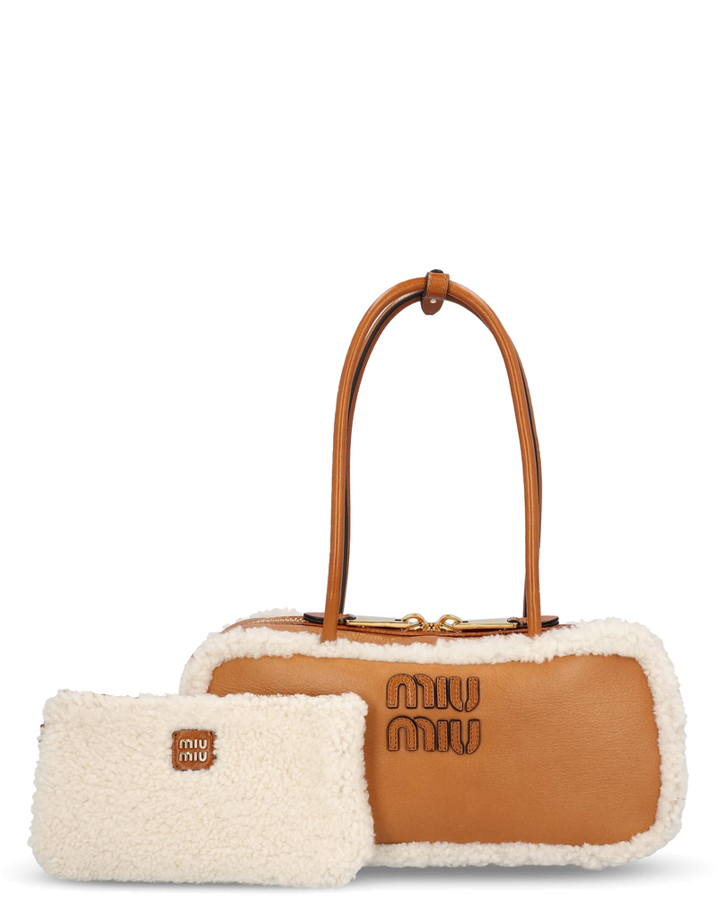 Arcadie Leather Bag Miu miu – Гарантія оригінальності