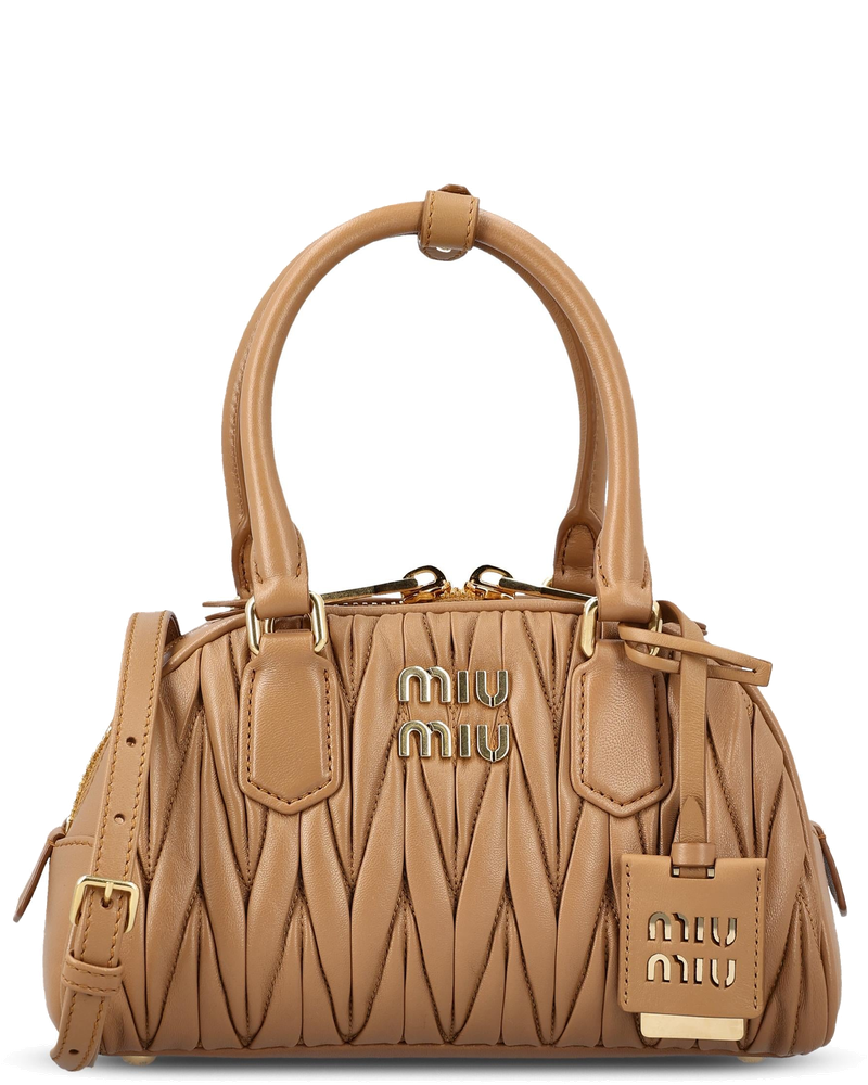 Arcadie Leather Bag Miu miu – Гарантія оригінальності