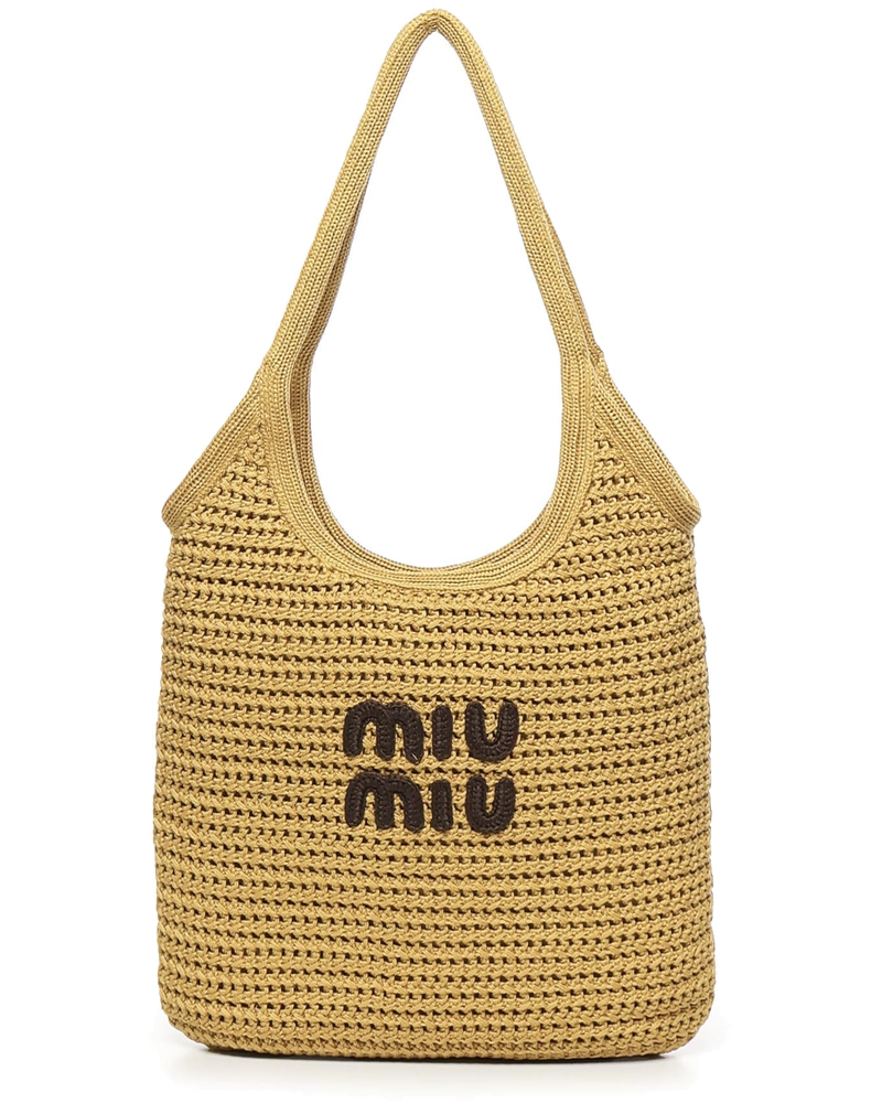 Оригінальна Tote Bag Ivy Con Logo Miu miu