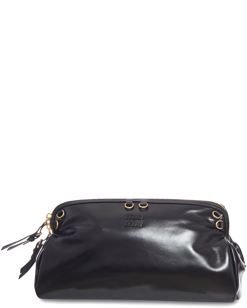 Softy Shiny Leather Bag Miu miu – Гарантія оригінальності