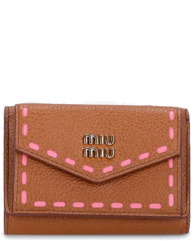 Phoenix Calf Leather Wallet Miu miu оригінал – Купити в Україні