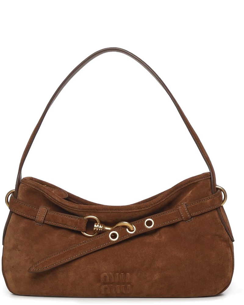 Borsa Aventure In Pelle Scamosciata Miu miu – Гарантія оригінальності