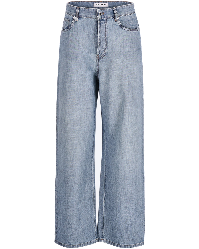 Chambray Pants Miu miu – Гарантія оригінальності