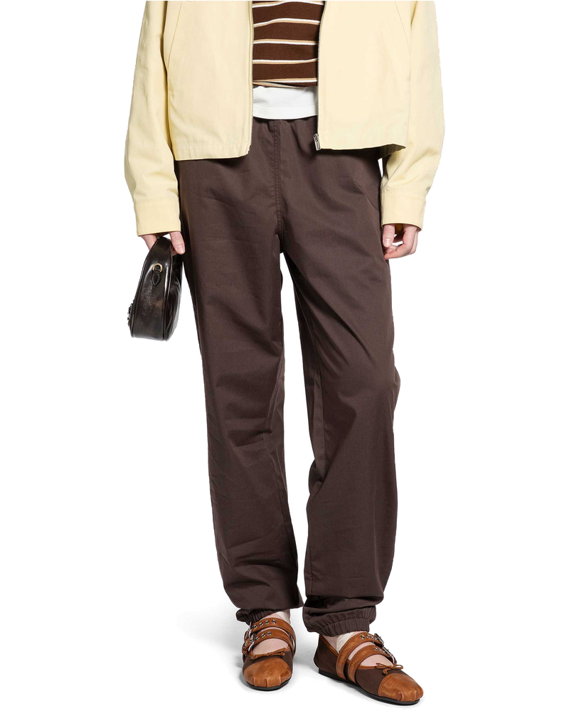 Оригінальна Cotton Twill Trousers Miu miu