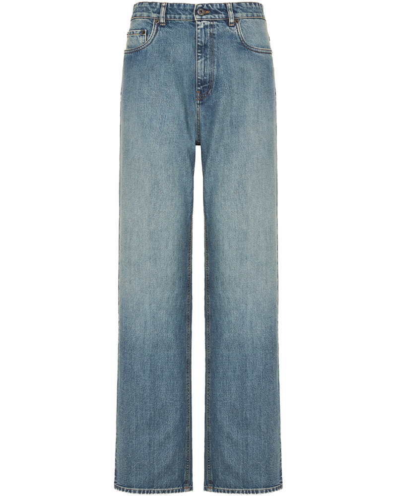 Embroidered‑logo Denim Jeans Miu miu – Гарантія оригінальності