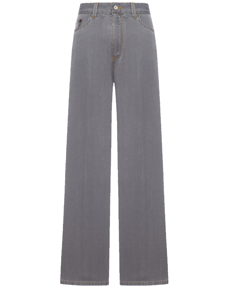 Chambray Denim Trousers Miu miu – Гарантія оригінальності