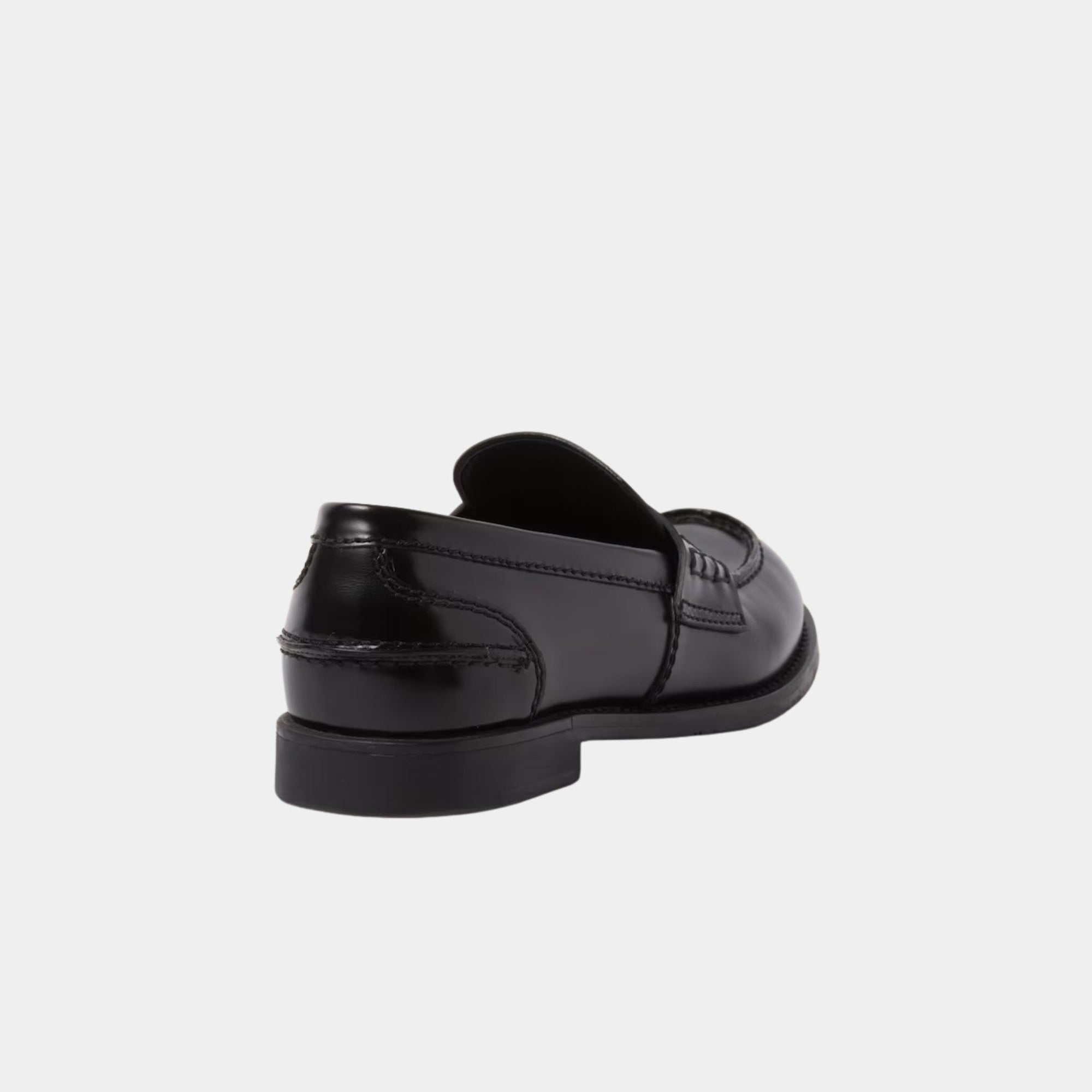 Brushed Leather Penny Loafers Miu miu – Гарантія оригінальності – детальний вид