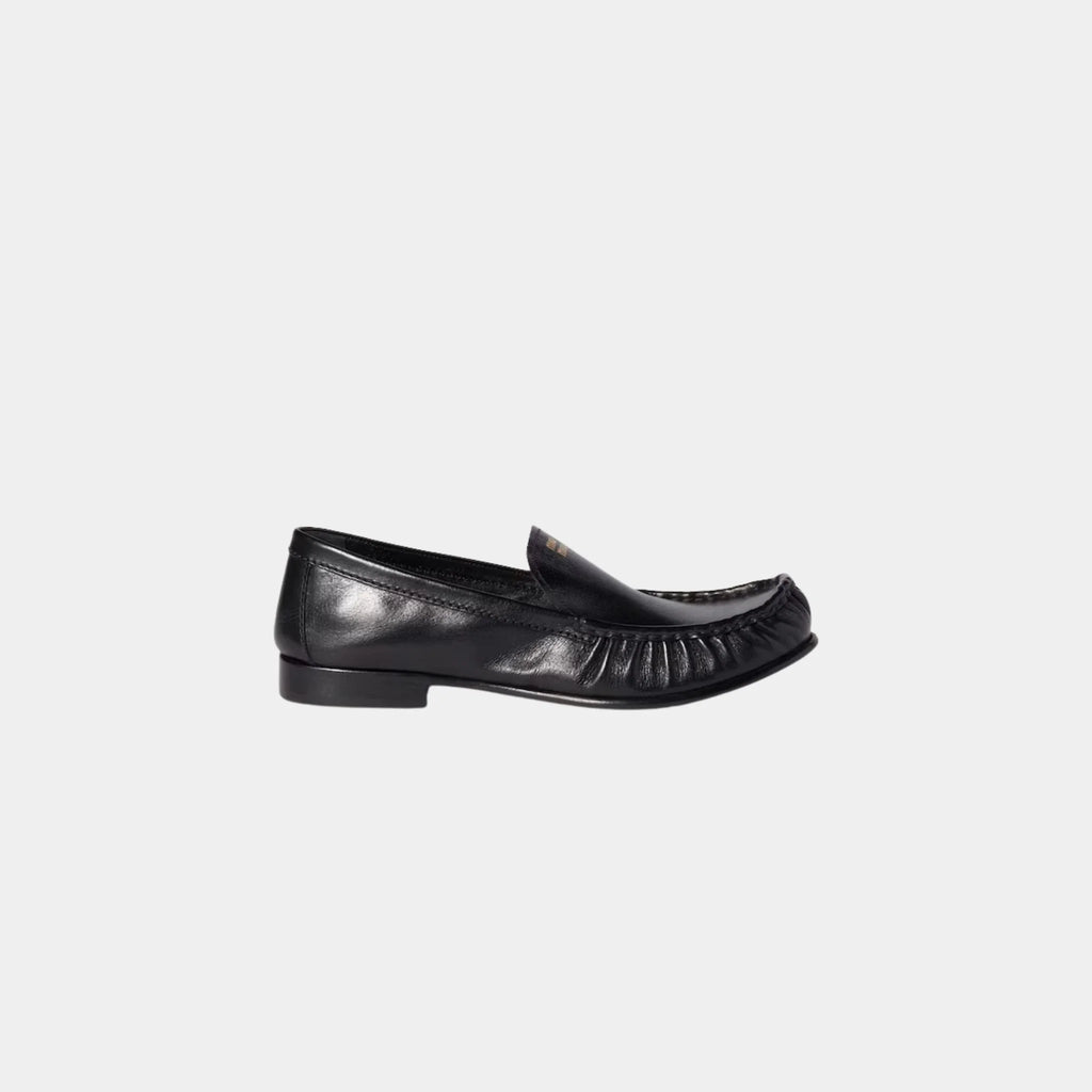 Buffalo Leather Loafers Miu miu оригінал – Купити в Україні – вид ззаду