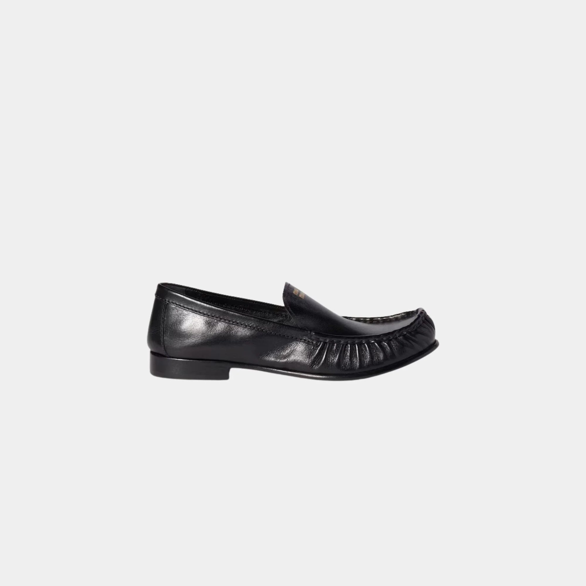 Buffalo Leather Loafers Miu miu оригінал – Купити в Україні – вид ззаду