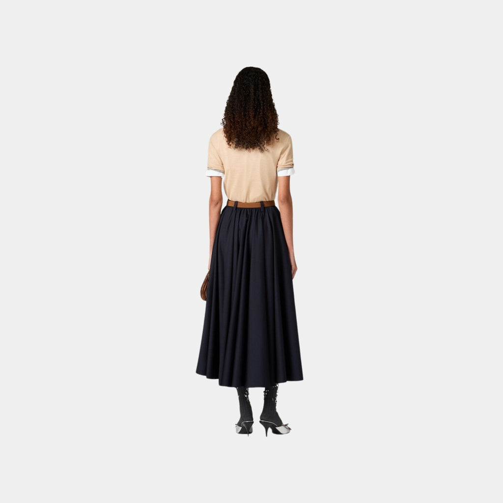 Cashmere And Silk Polo Shirt Miu miu оригінал – Купити в Україні – вид ззаду