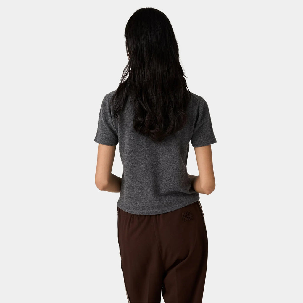 Оригінальна Cashmere Straight Fit Sweater Miu miu – збільшений вид