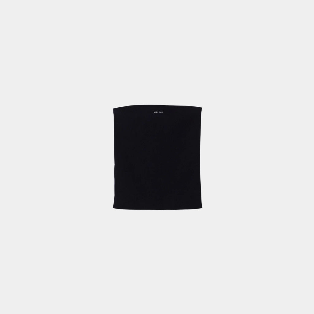Cotton Knit Tube Top Miu miu оригінал – Купити в Україні – боковий вид