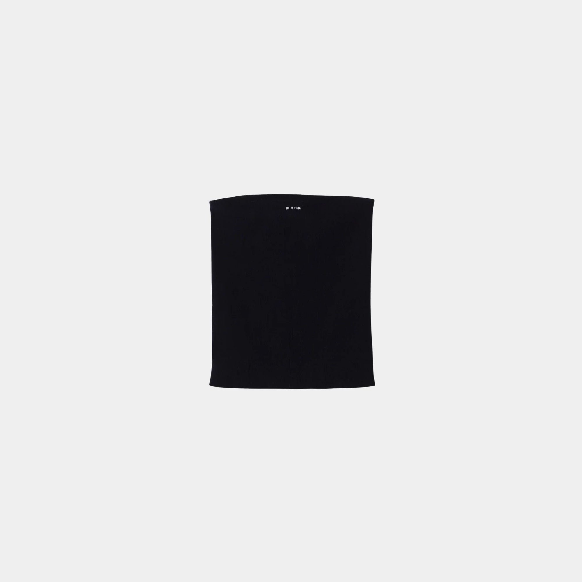 Cotton Knit Tube Top Miu miu оригінал – Купити в Україні – боковий вид
