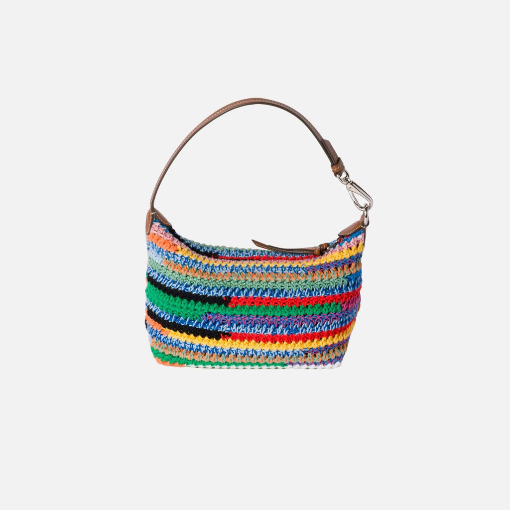 Оригінальна Crochet Pouch Multicolored Miu miu – вид ззаду