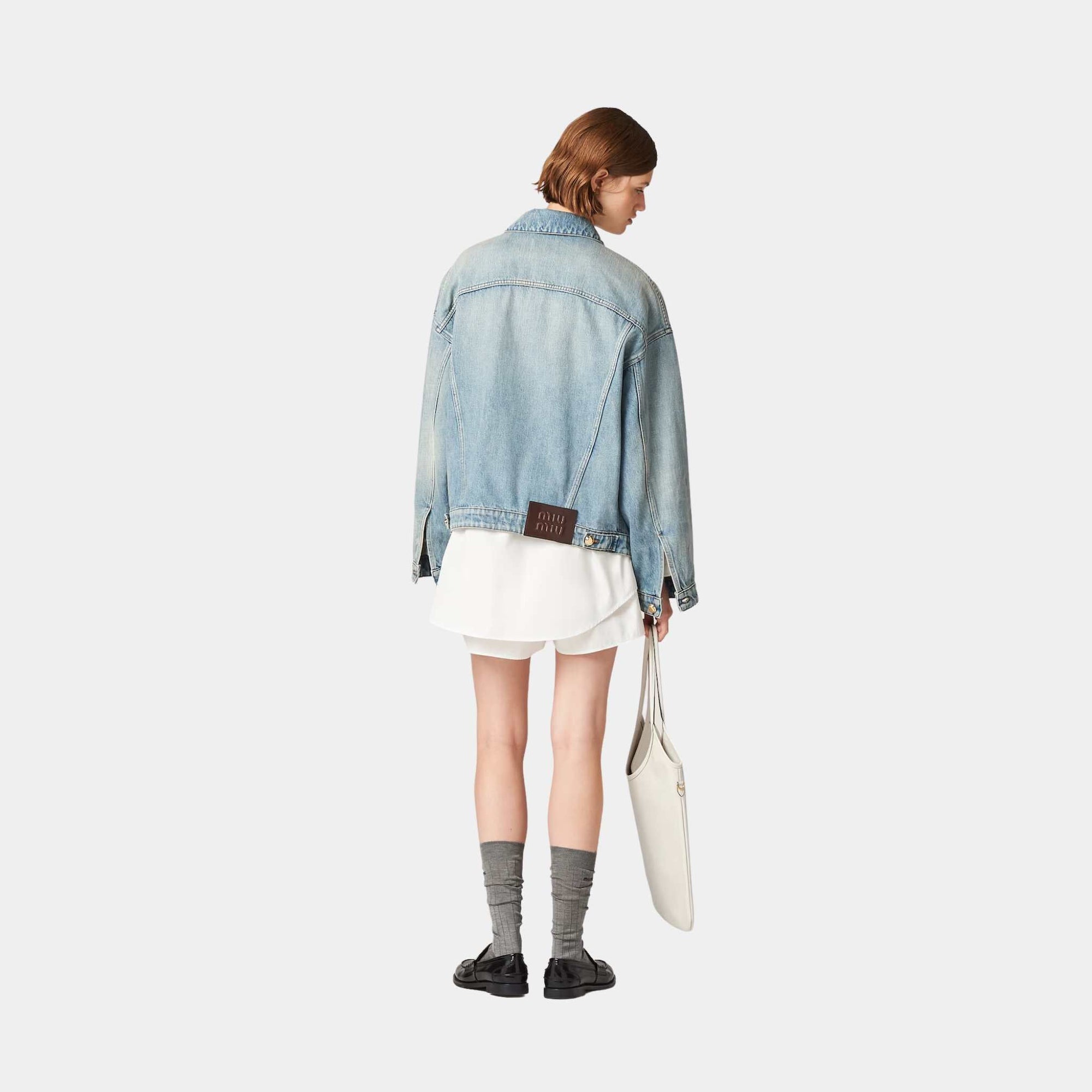 Miu miu Outerwear оригінал | Швидка доставка Україна – вид ззаду