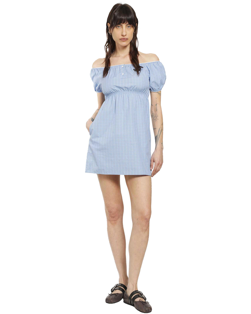 Checked Poplin Mini Dress Miu miu – Гарантія оригінальності