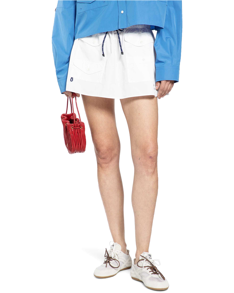 Popeline Mini Skirt Miu miu – Гарантія оригінальності