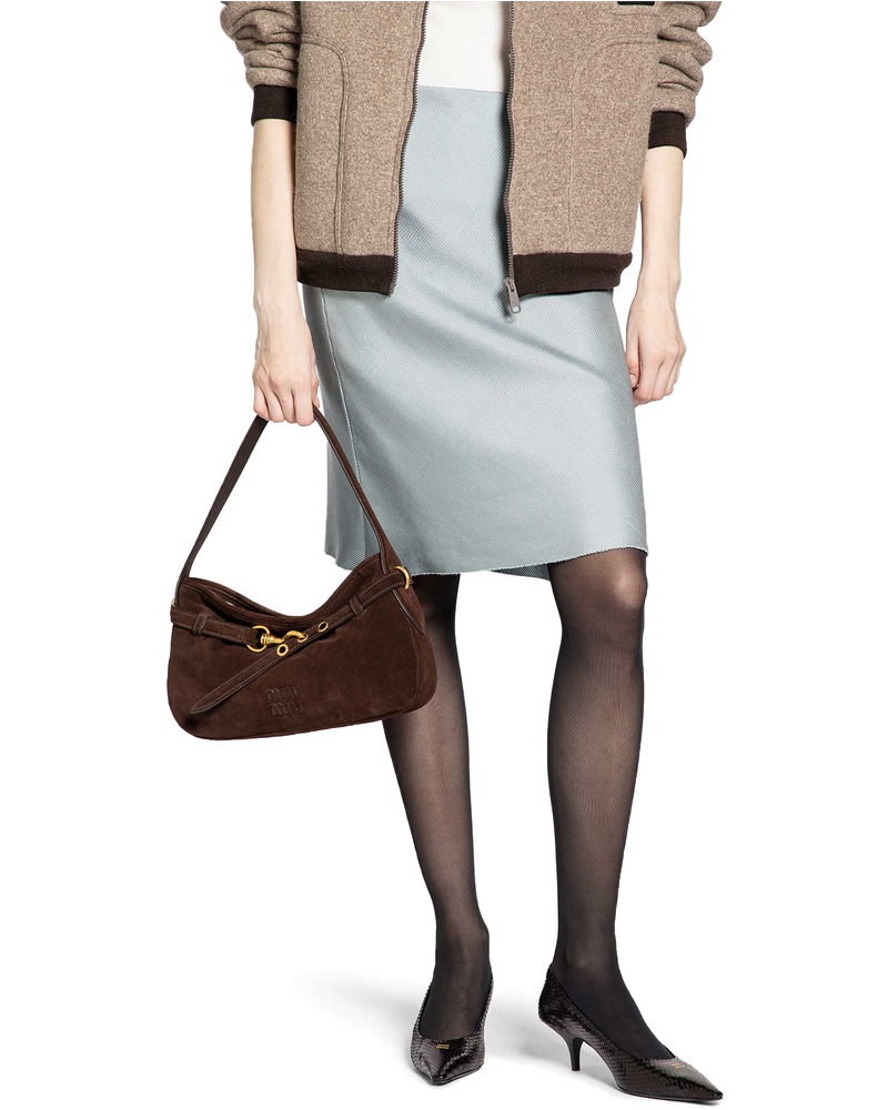 Silk Knit MIDI Skirt Miu miu оригінал – Купити в Україні