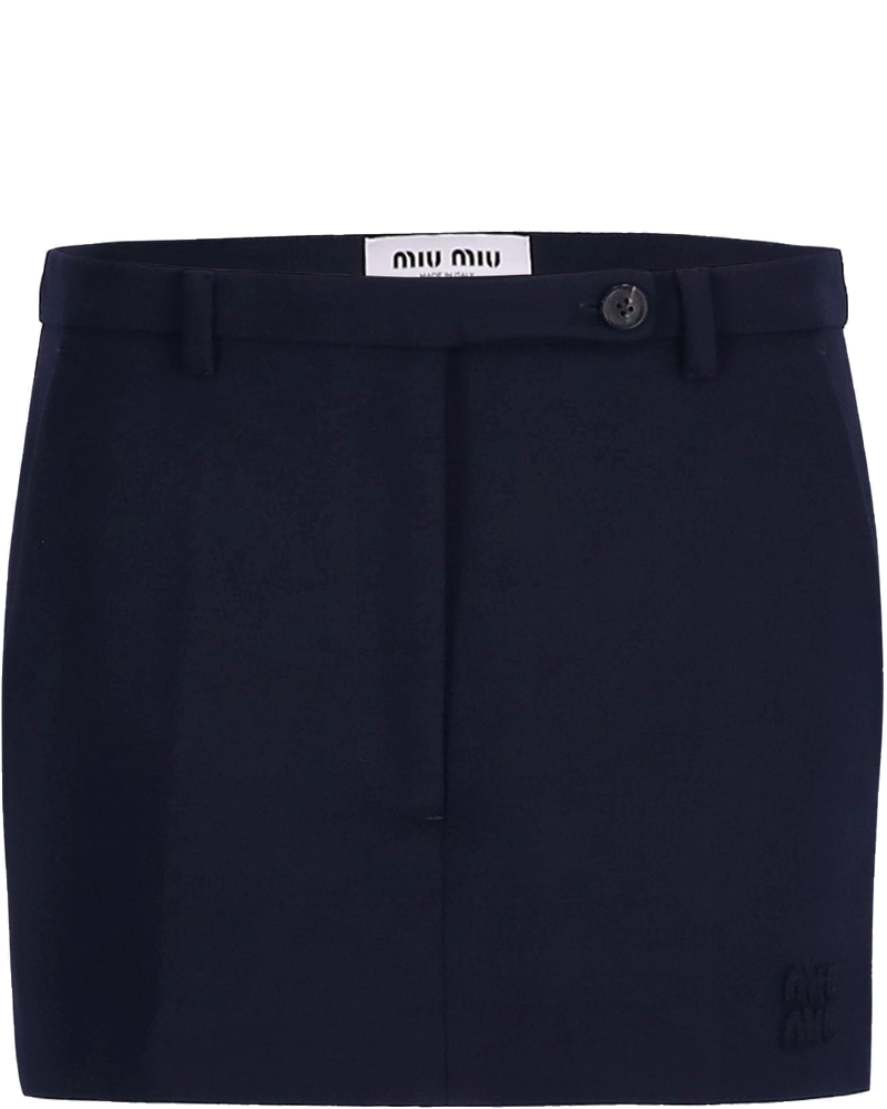 Оригінальна Knitted Fabric Skirt Miu miu