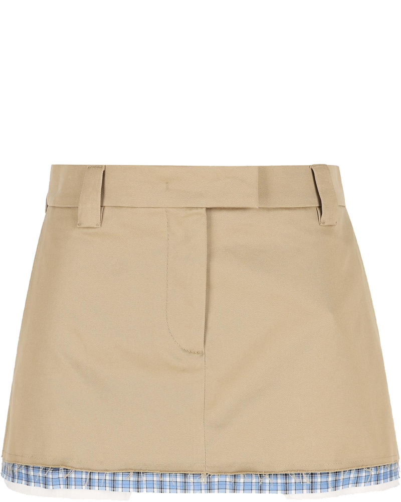 Cotton Skirt Miu miu оригінал – Купити в Україні