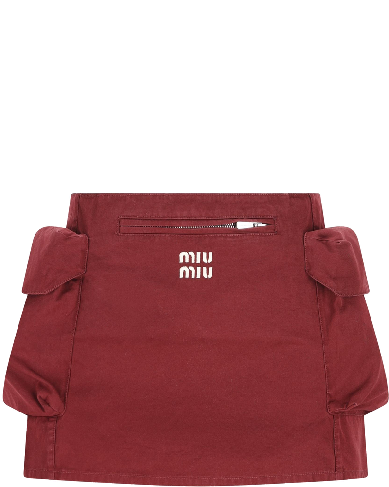 Cotton Skirt Miu miu оригінал – Купити в Україні
