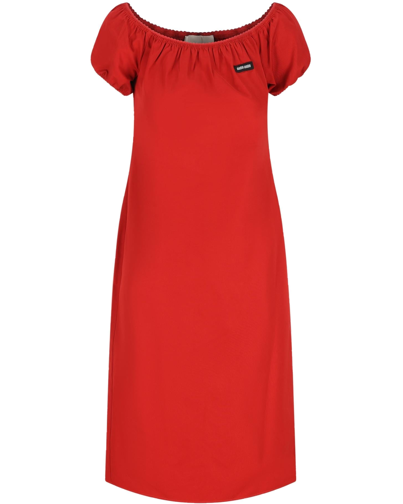 Оригінальна Long Cotton Dress Miu miu