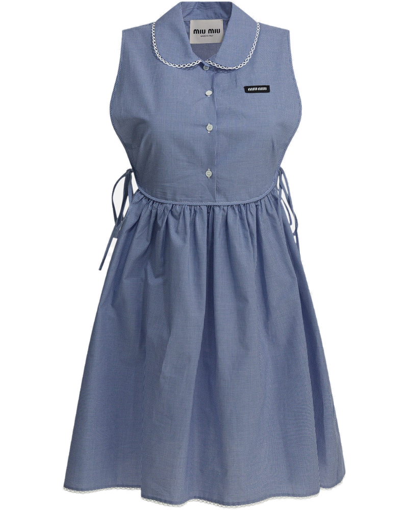 Short Dress With Logo Miu miu оригінал – Купити в Україні