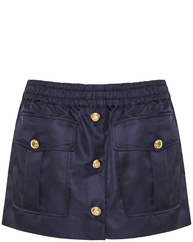 Оригінальна Technical Gazar Mini Skirt Miu miu