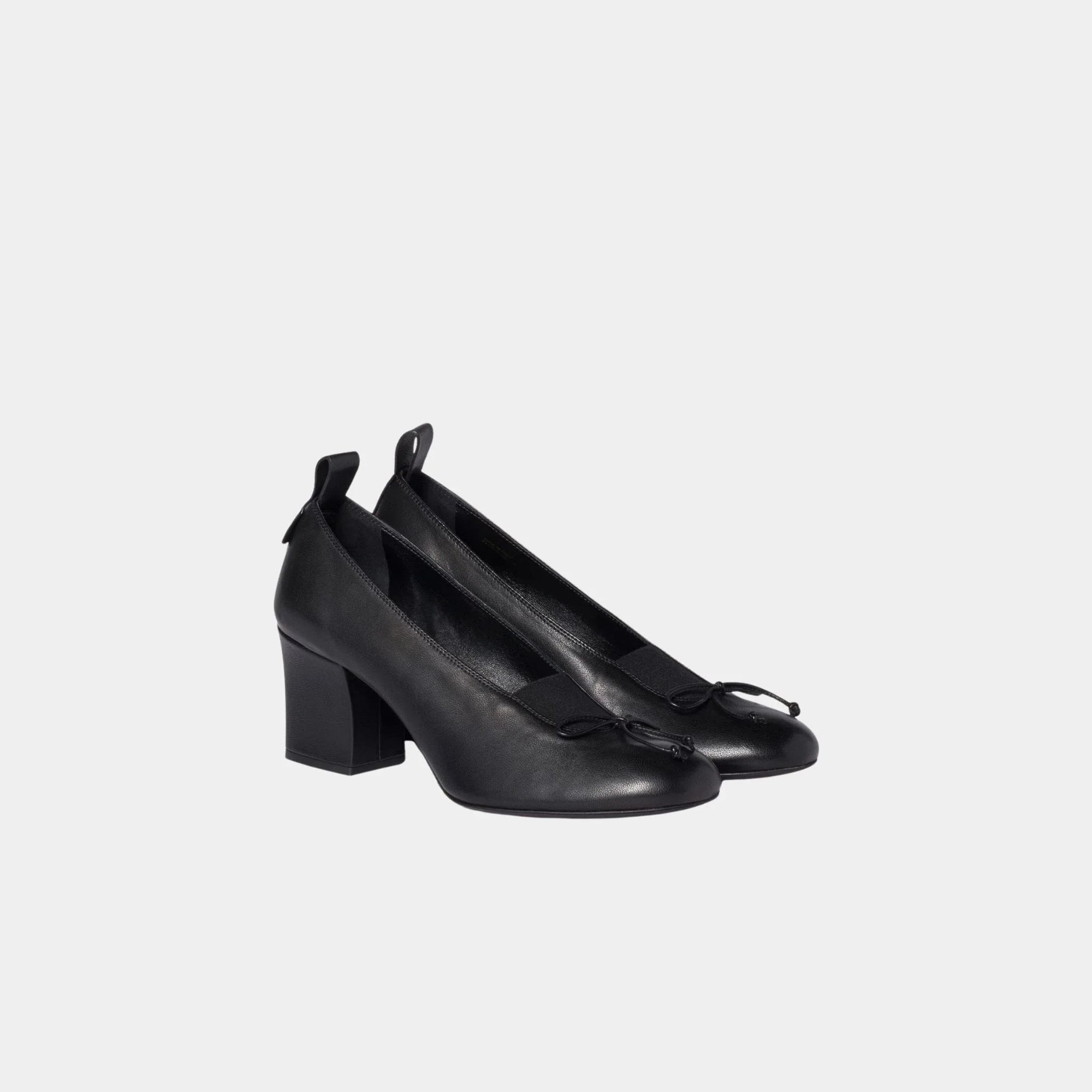 Élan Nappa Leather Pumps Miu miu – Гарантія оригінальності – боковий вид