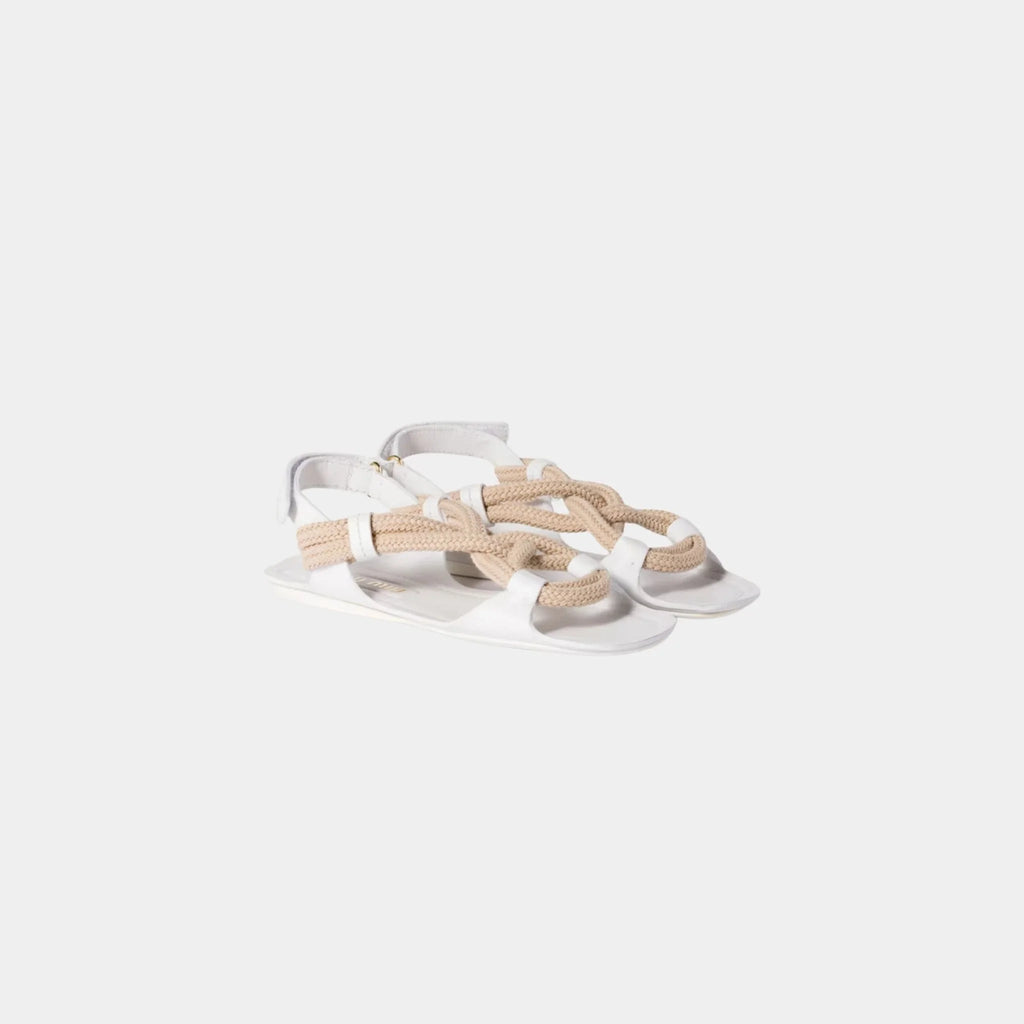 Flat Cord Sandals Miu miu – Гарантія оригінальності – боковий вид