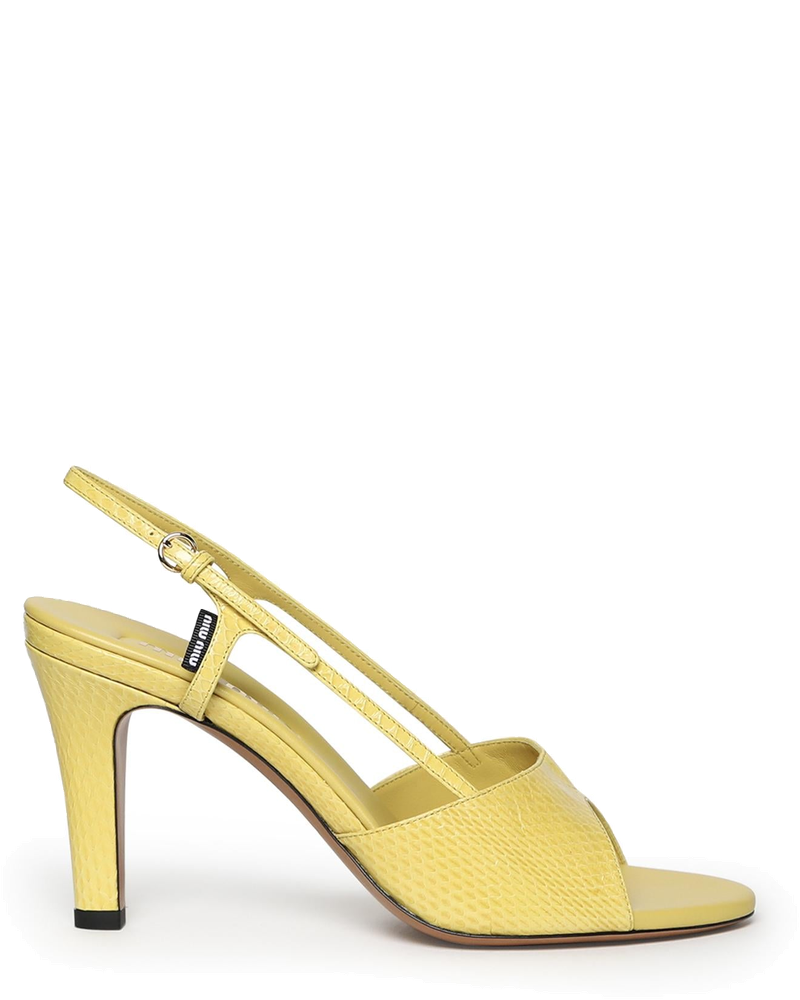 Sandali Slingback In Ayers Miu miu – Гарантія оригінальності