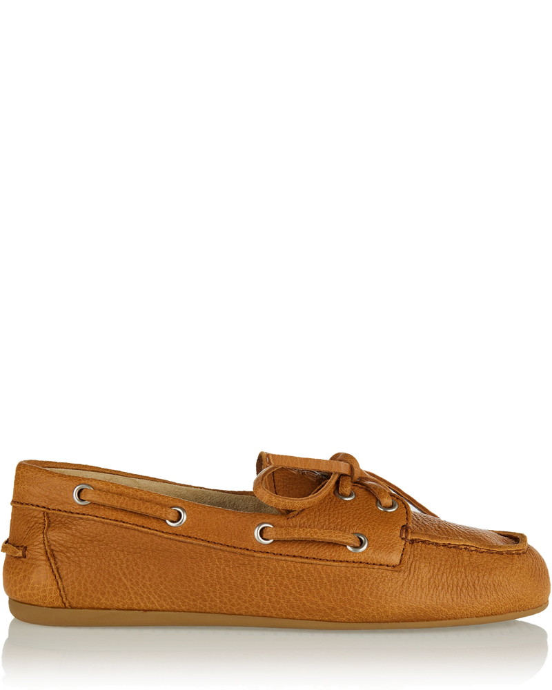 Vintage Effect Leather Loafers Miu miu – Гарантія оригінальності