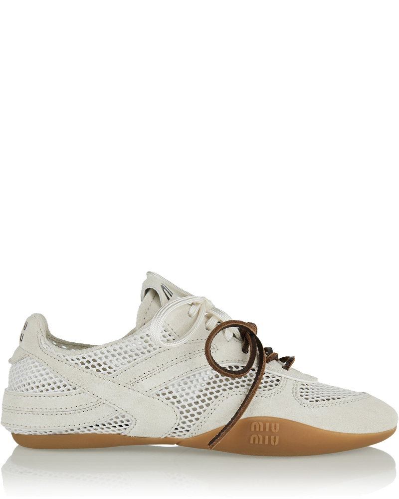 Оригінальна Gymnasium Mixed Low Top Sneakers Miu miu