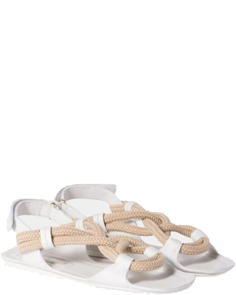 Flat Cord Sandals Miu miu – Гарантія оригінальності