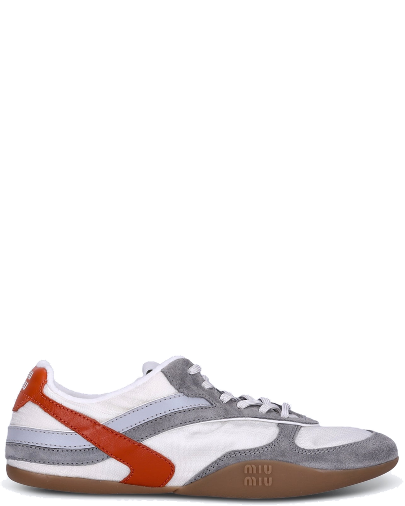 Оригінальна Gymnasium Suede Sneakers Miu miu