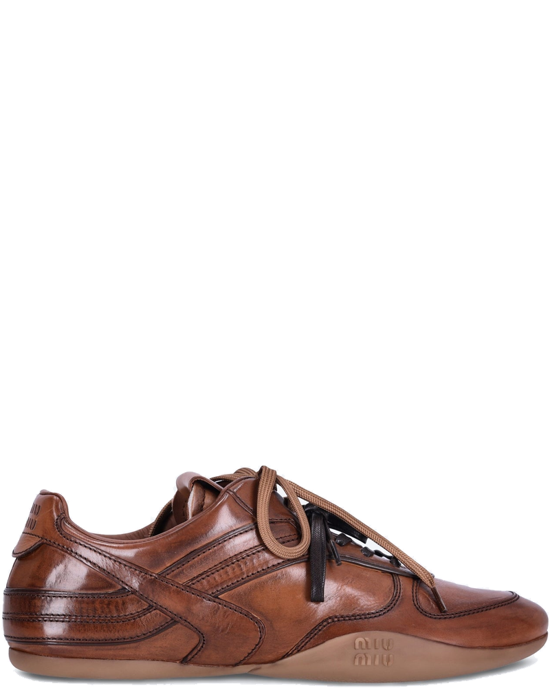 Leather Sneakers Miu miu – Гарантія оригінальності