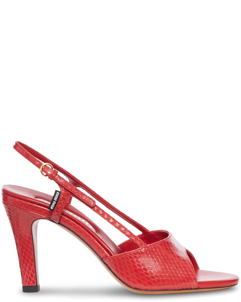 Ayers Slingback Sandals Miu miu – Гарантія оригінальності