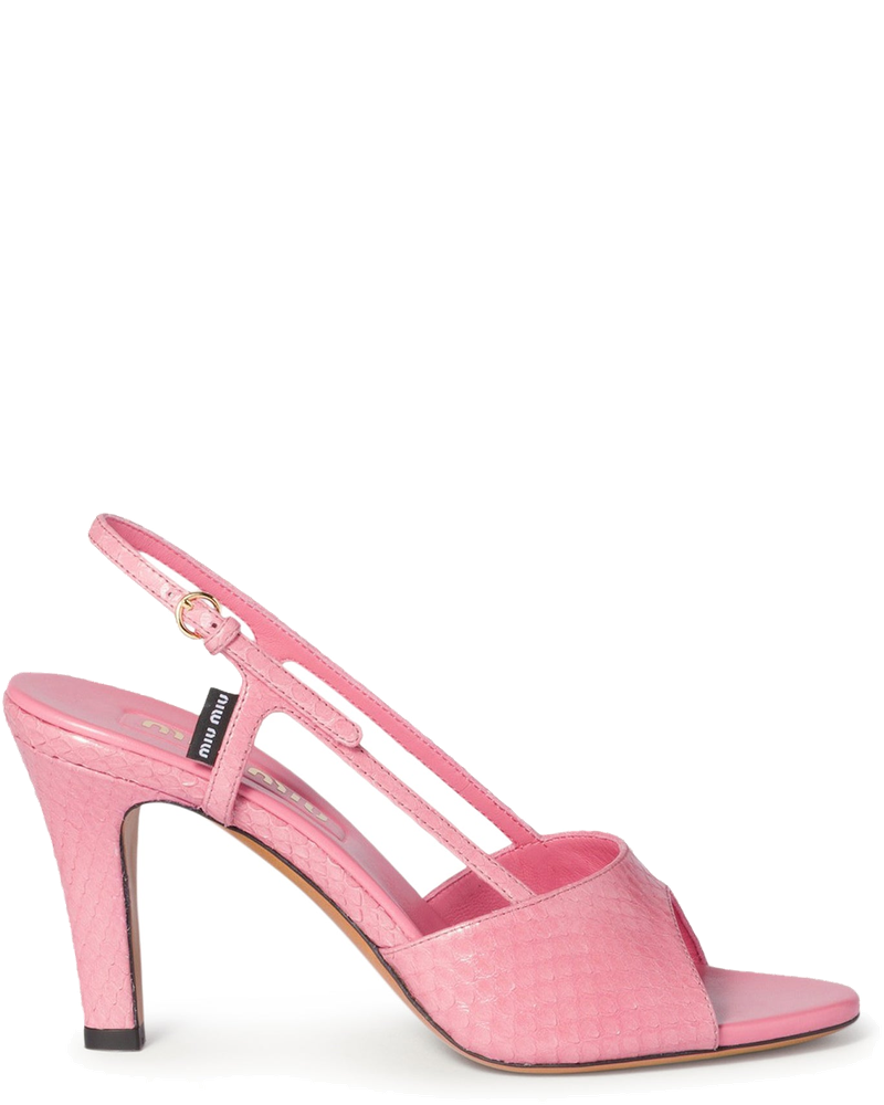Ayers Slingback Sandals Miu miu – Гарантія оригінальності