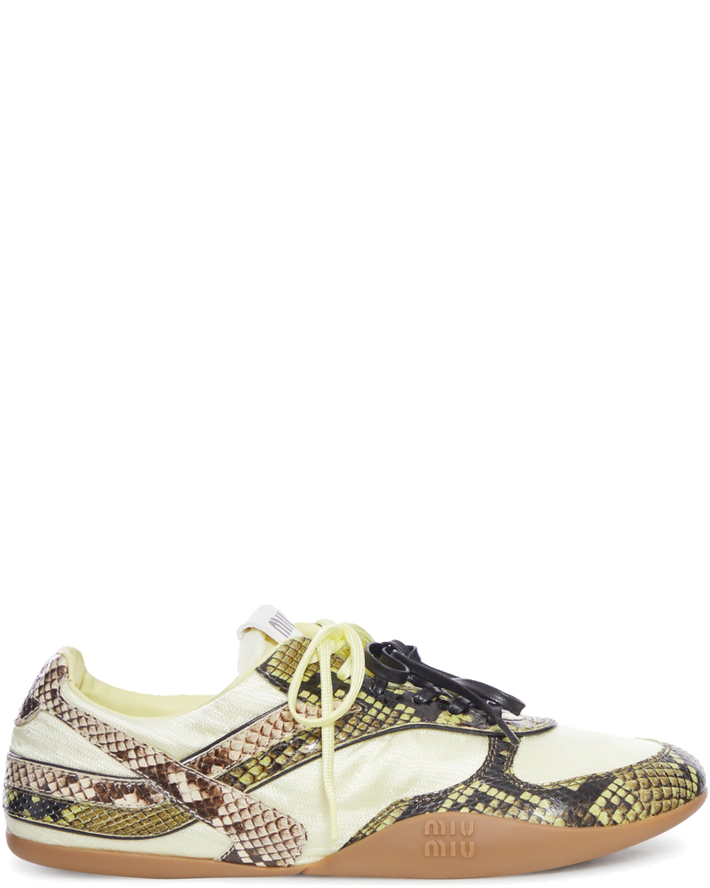 Python-Effect Sneaker Miu miu – Гарантія оригінальності