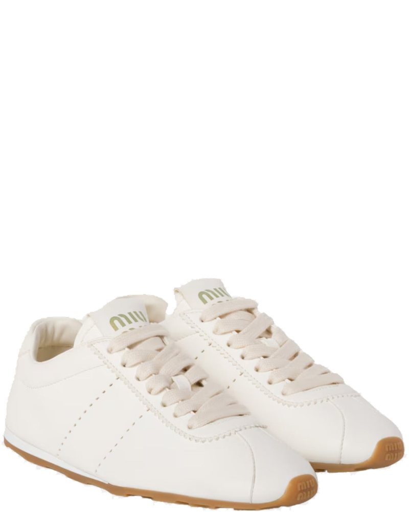 Plume Nappa Leather Sneakers Miu miu – Гарантія оригінальності
