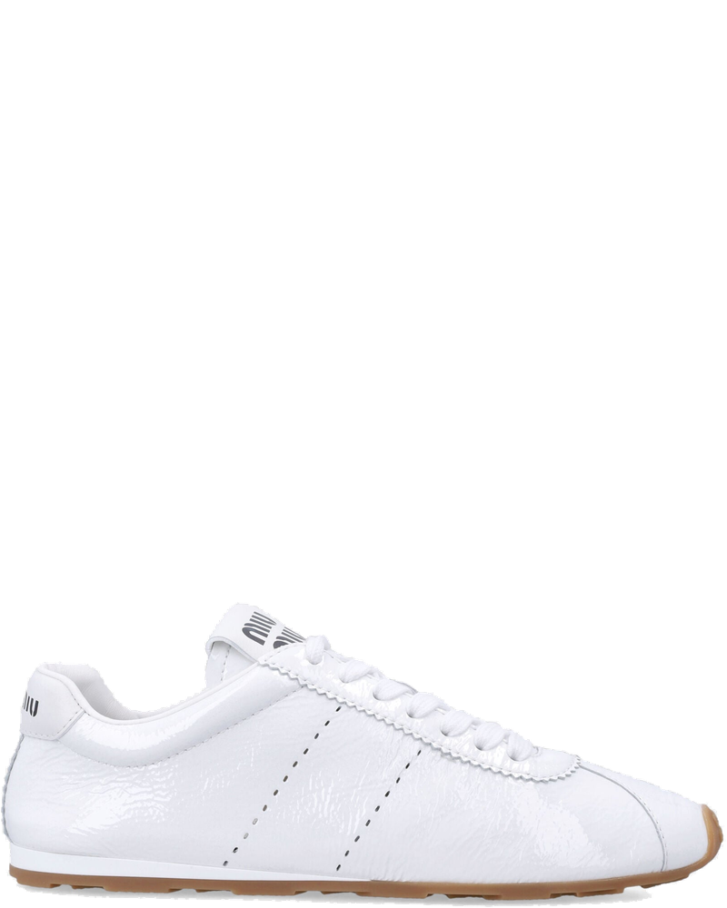 Plume Patent Leather Sneakers Miu miu – Гарантія оригінальності