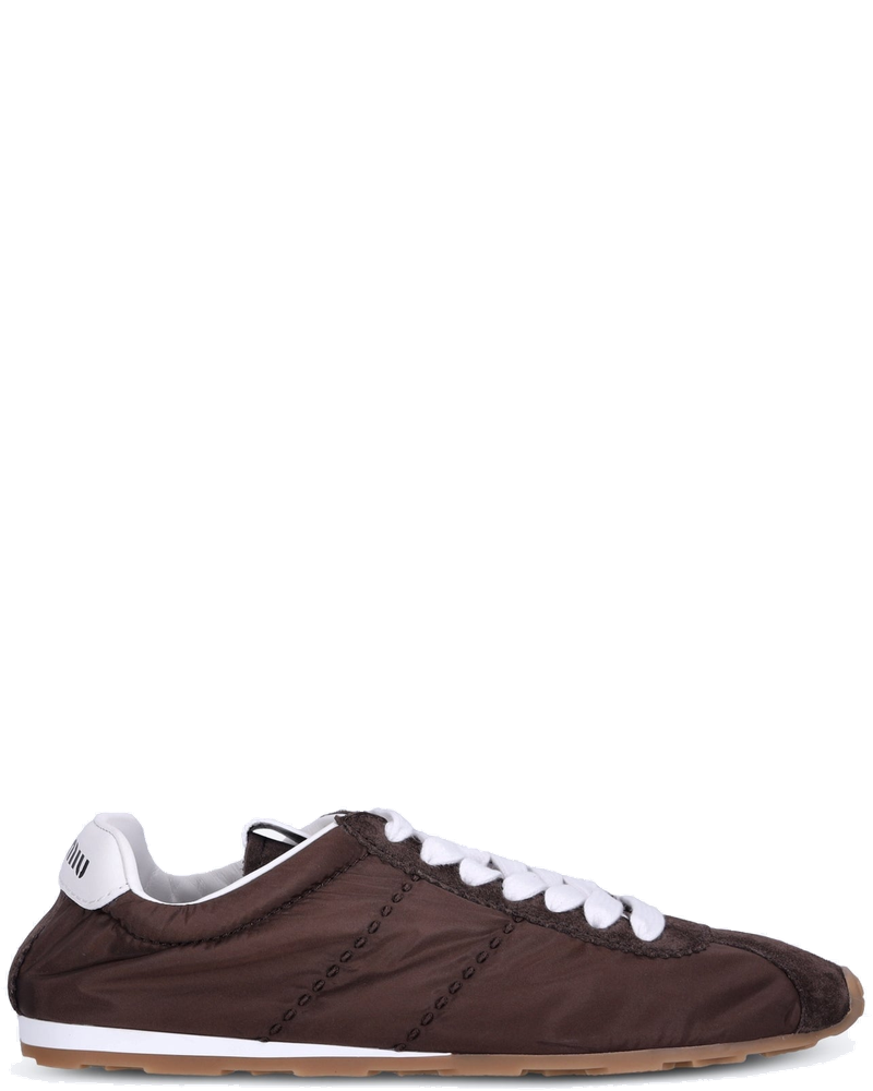 Plume Technical Fabric Sneakers Miu miu оригінал – Купити в Україні