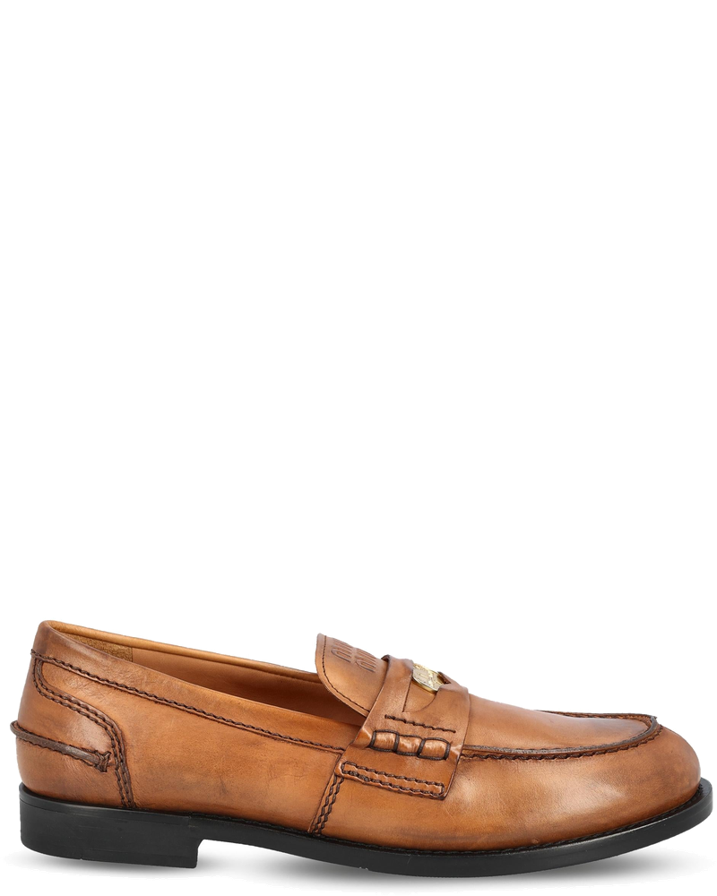 Оригінальна Leather Loafers Miu miu