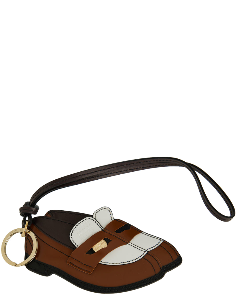 Penny Loafer Leather Keychain Accessory Miu miu оригінал – Купити в Україні