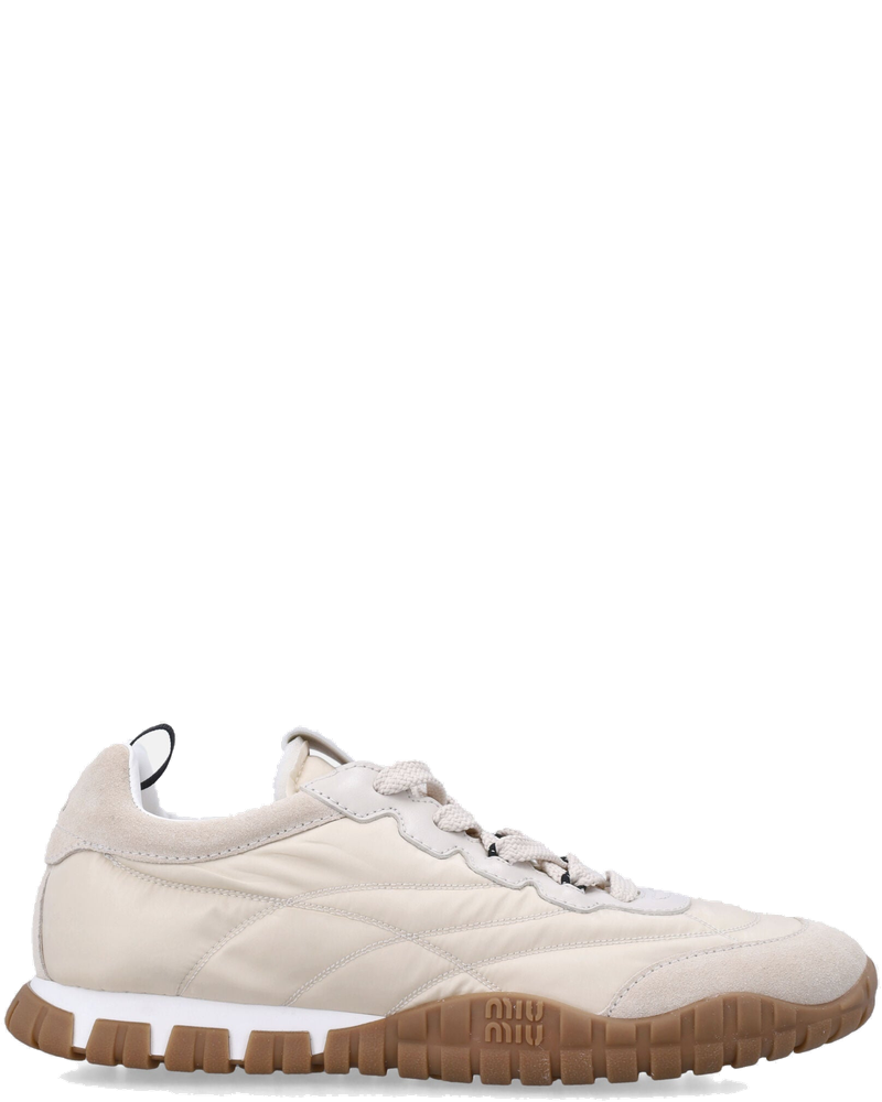 Tyre Technical Fabric And Suede Womans Sneakers Miu miu – Гарантія оригінальності