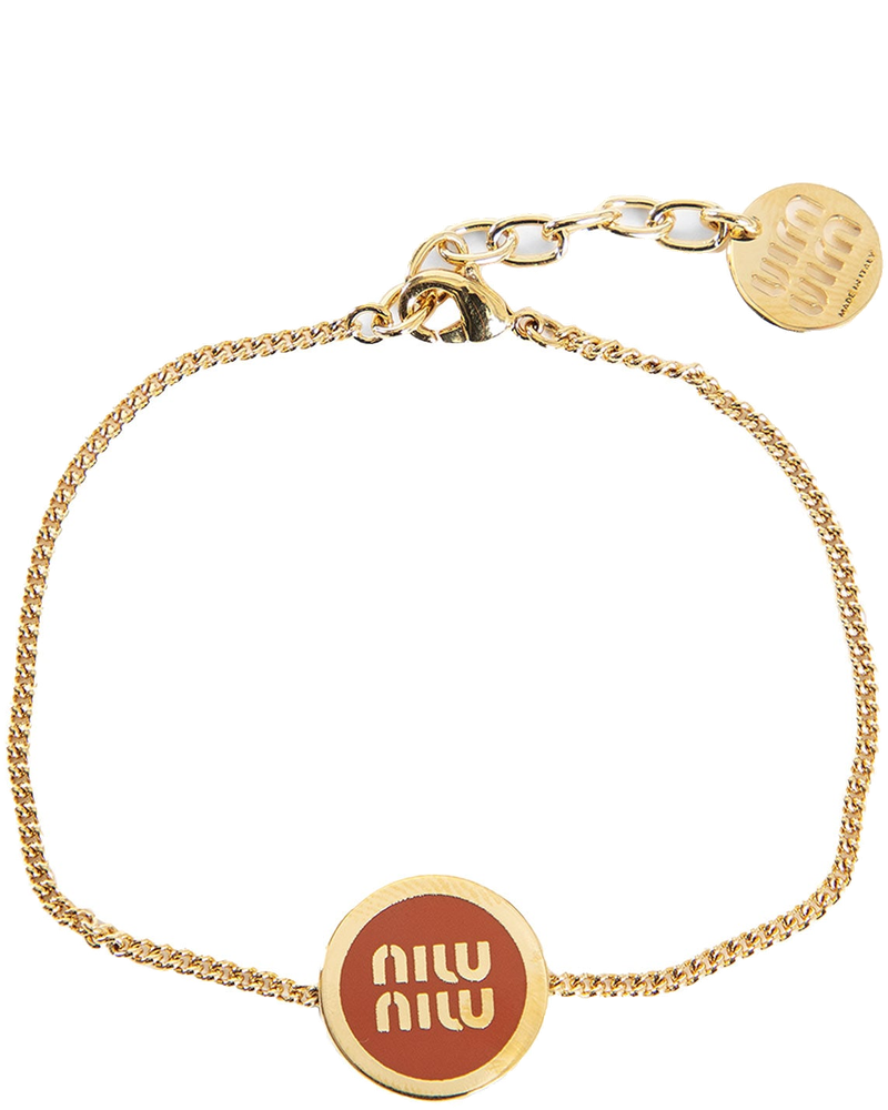 Enamelled Logo Bracelet Miu miu – Гарантія оригінальності