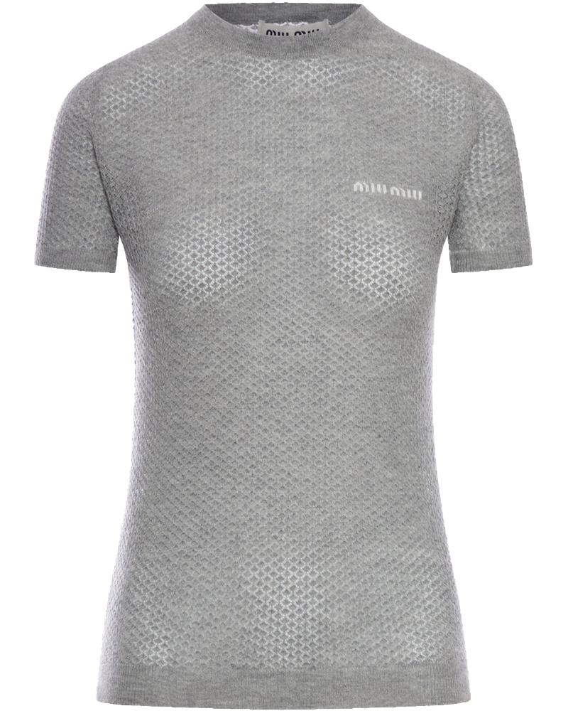 Cashmere T-Shirt Miu miu – Гарантія оригінальності
